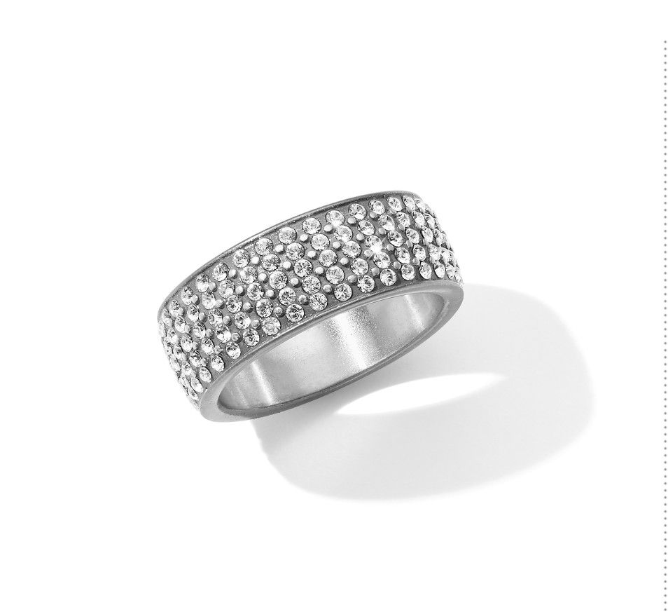 Silver Meridian Ring, Size: 5