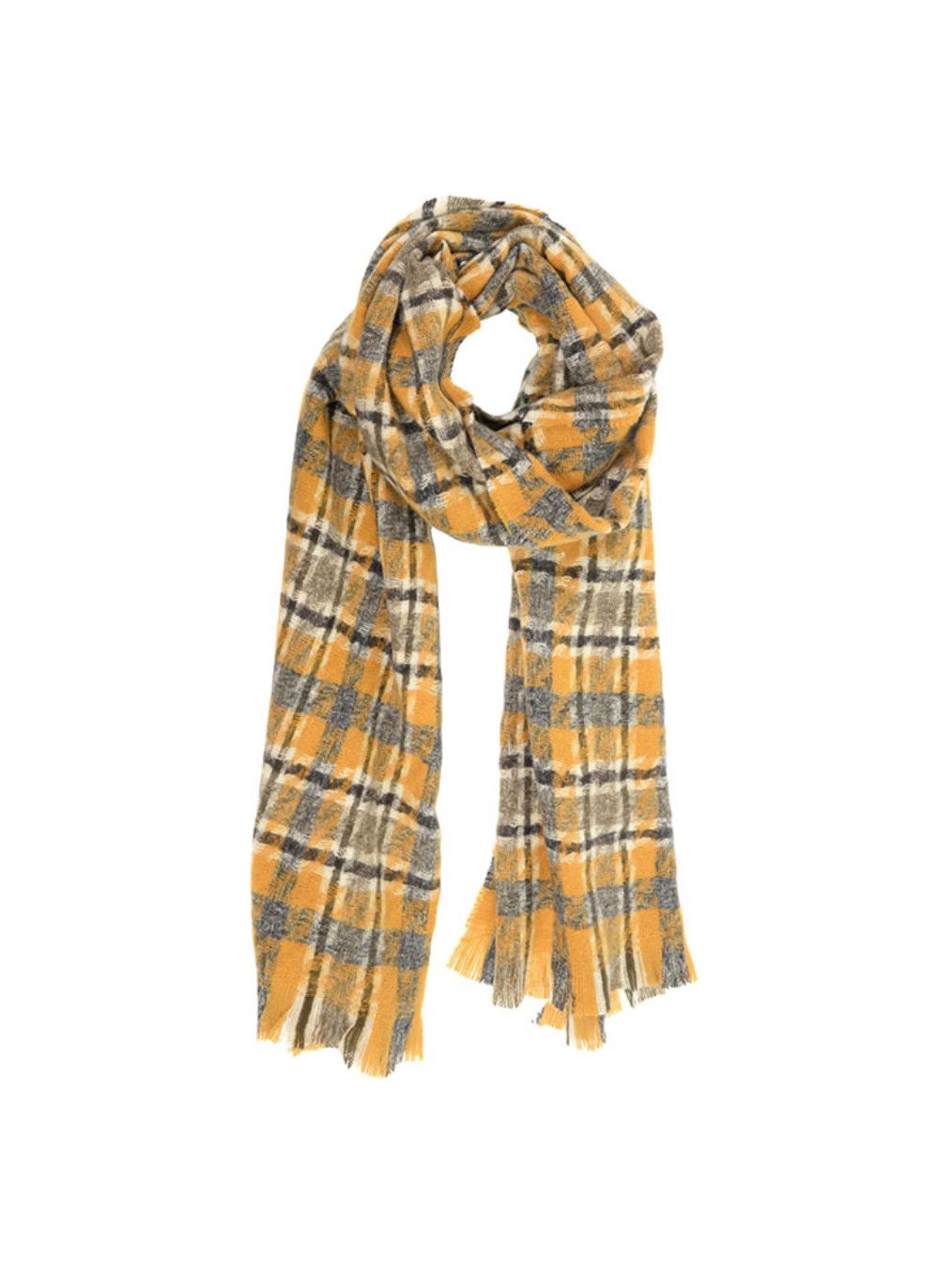 Amber Mod Plaid Scarf