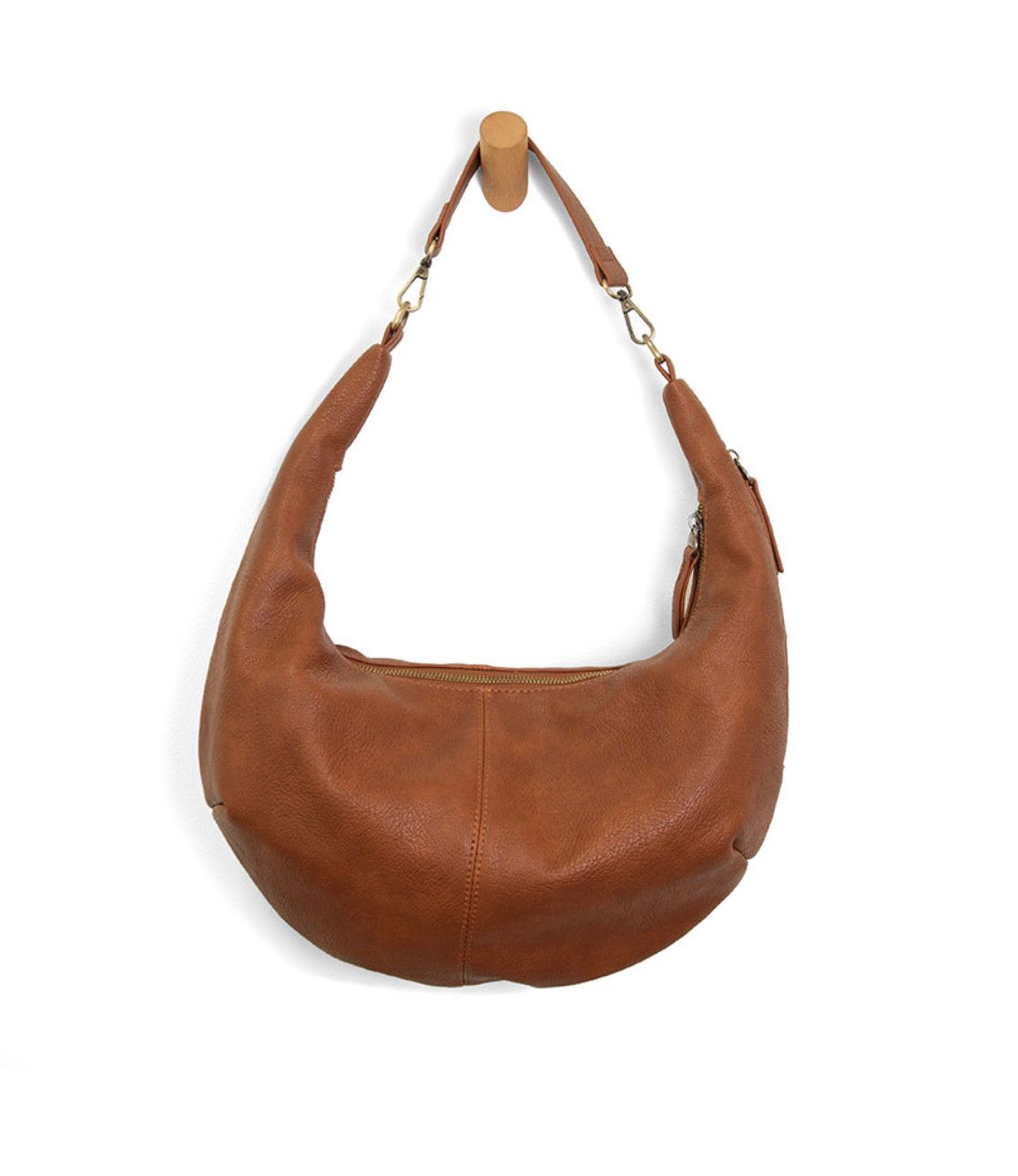 Saddle Rhea Slouchy Crescent Shoulder Crossbody Bag