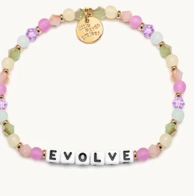 Evolve Pastel Little Words Project Bracelet S/M