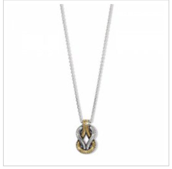 Interlok Harmony Two Tone Necklace