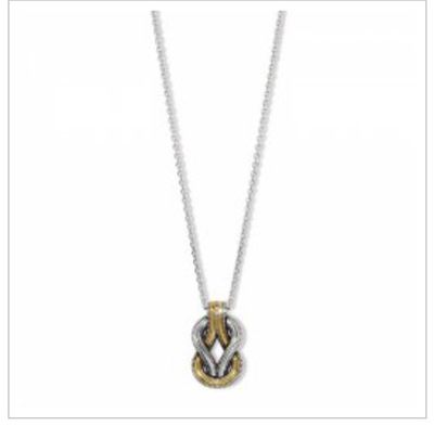 Interlok Harmony Two Tone Necklace