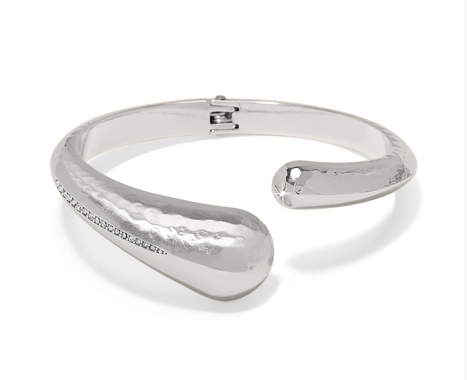 Silver Nile Open Hinge Bangle