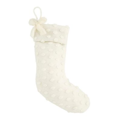 Dotted Wool Stocking