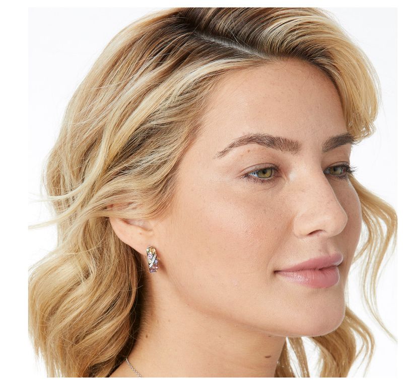 Trust Your Journey Hoop Earrings