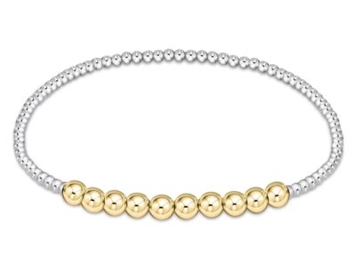 Classic Blissful Mixed Metal Bracelet