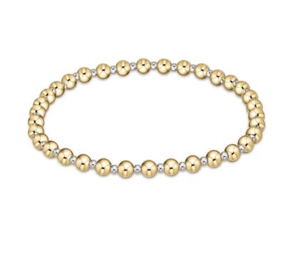 Classic Grateful Mixed Metal Bracelet
