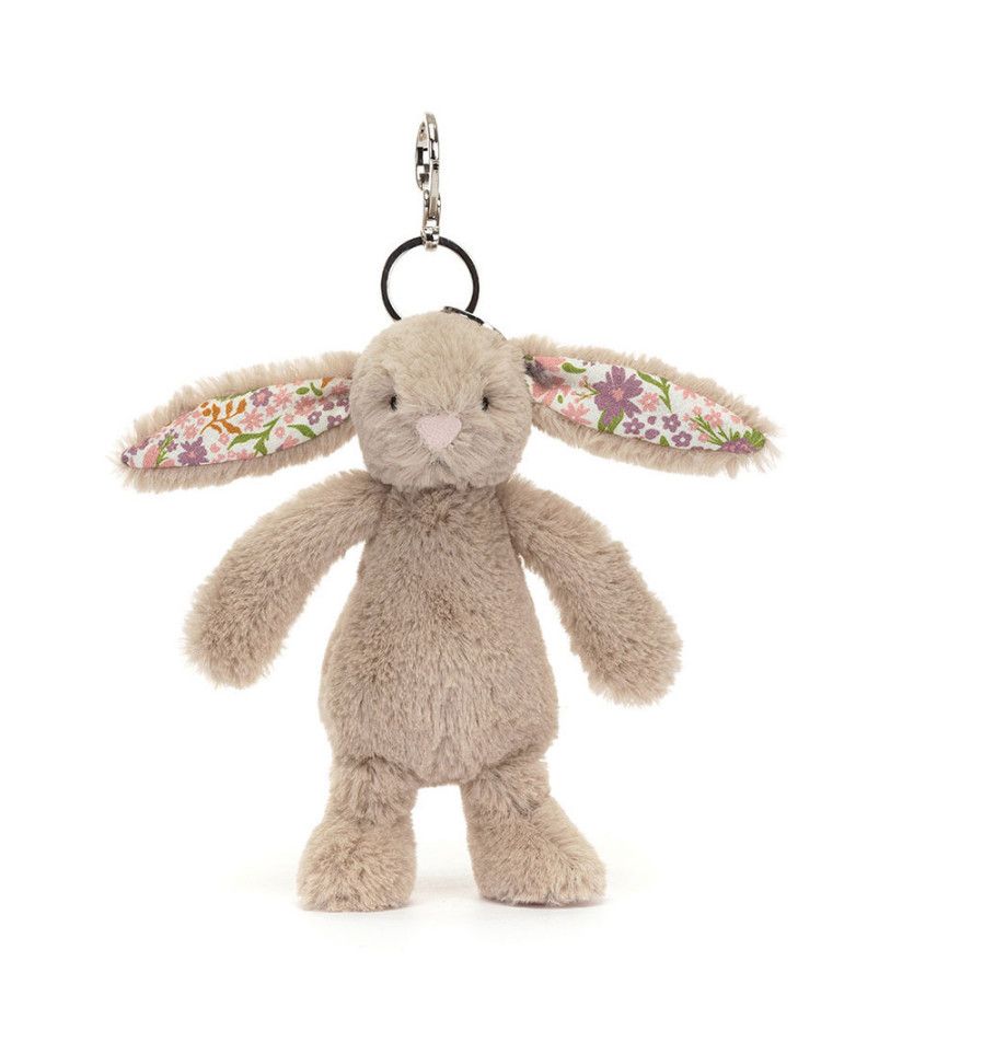 Blossom Beige Bunny &#39;Petal&#39; Bag Charm