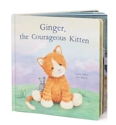 Ginger, the Courageous Kitten Book
