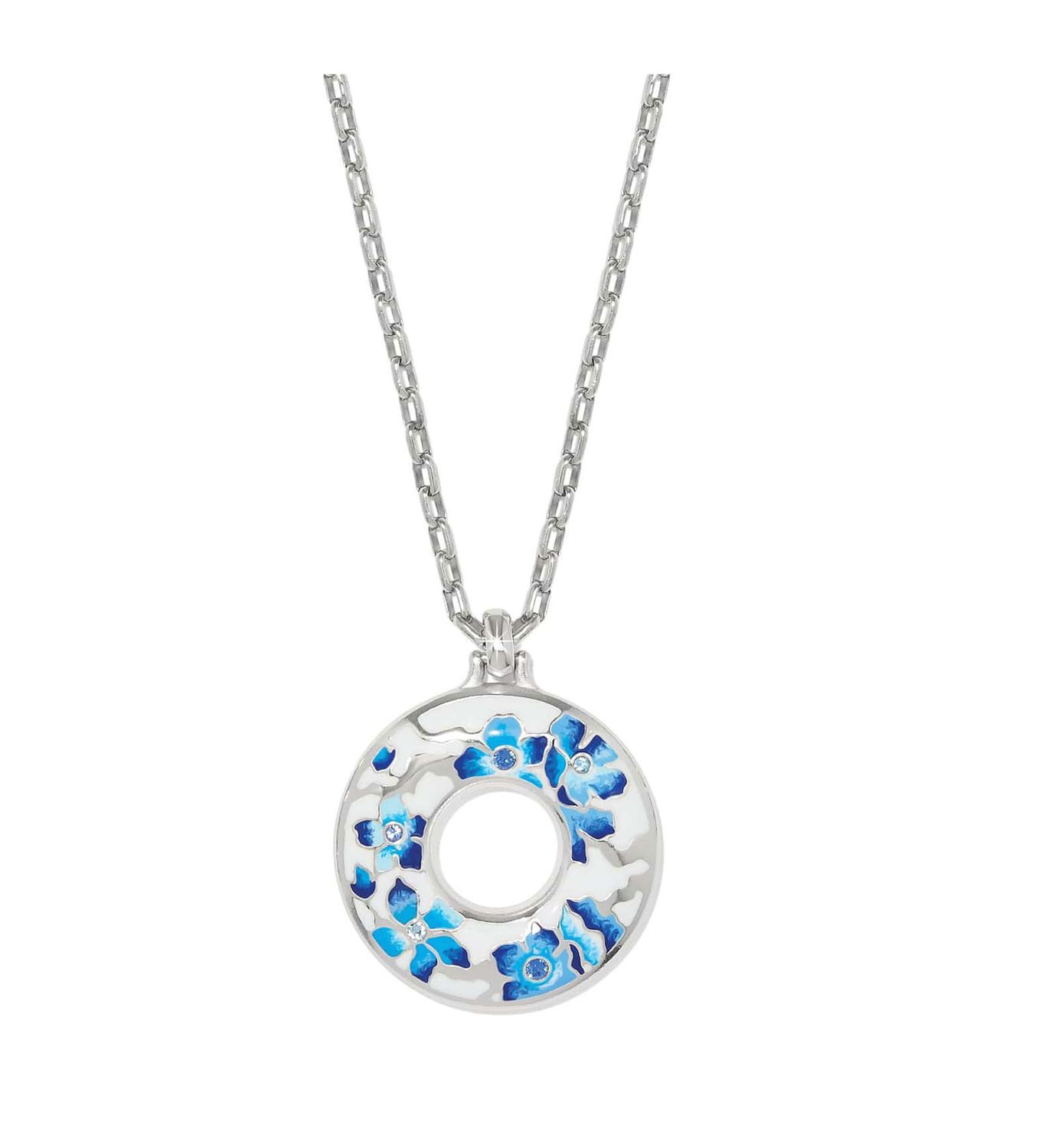 Kyoto In Bloom Indigo Ring Necklace