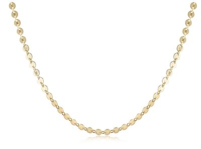 15&quot; Infinity Chic Choker Chain Gold Necklace