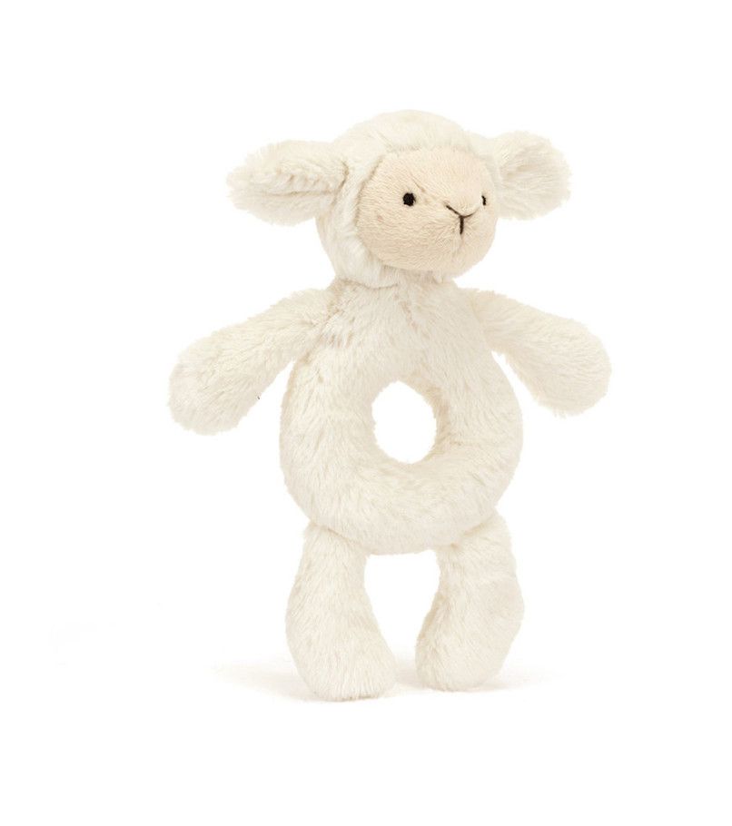 Bashful Lamb Ring Rattle