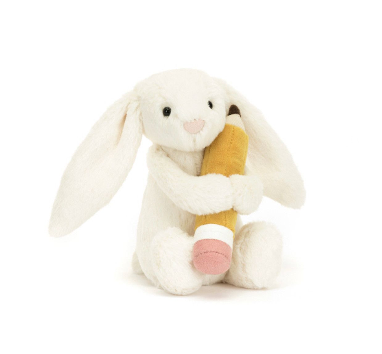 Bashful Bunny with Pencil, Size: Small