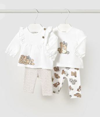 Cookie Bear Long Sleeve T-shirt &amp; Legging Set