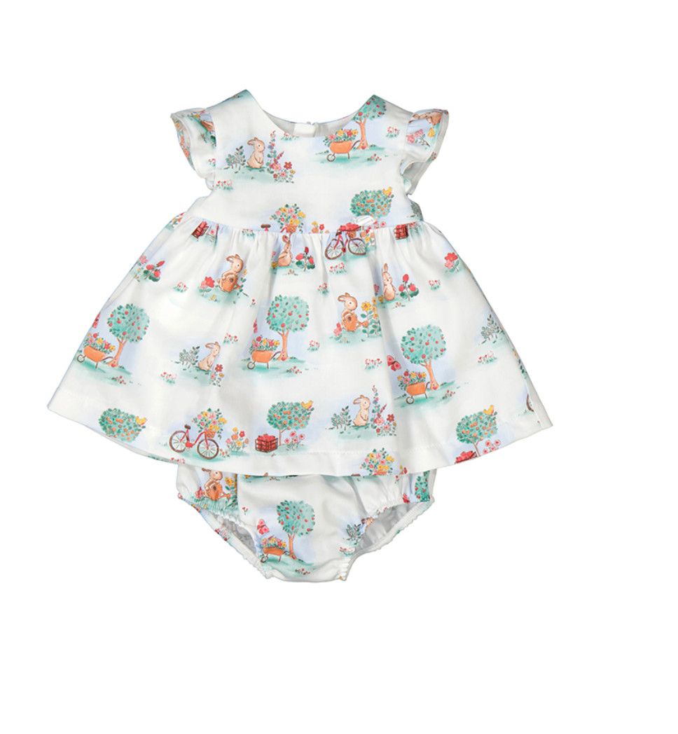 Jade Bunny Dress &amp; Bloomers