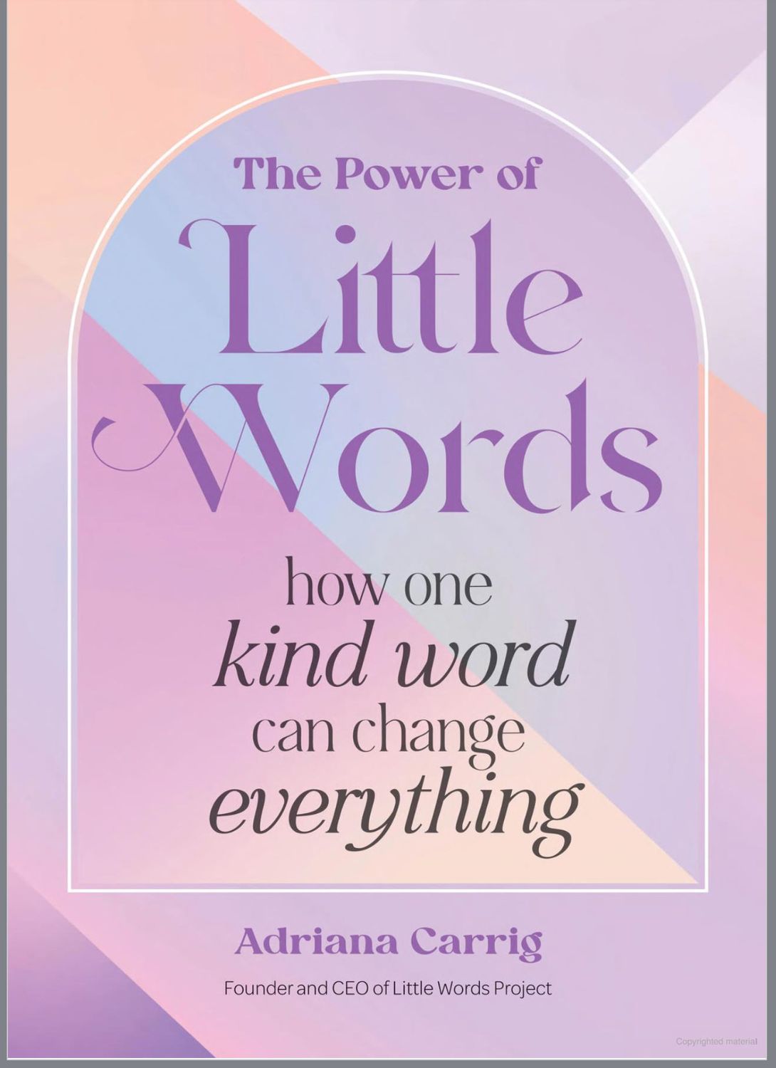 The Power Of Little Words Book