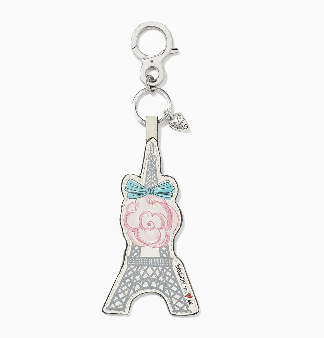 Paris Blooms La Tour Eiffel Handbag Fob