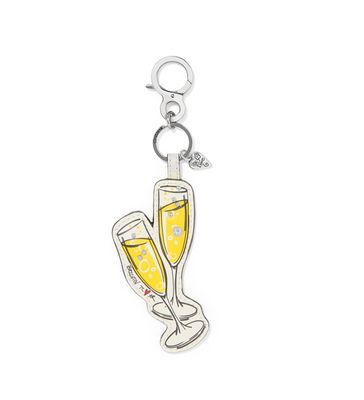 Paris Blooms Champagne For Two Handbag Fob