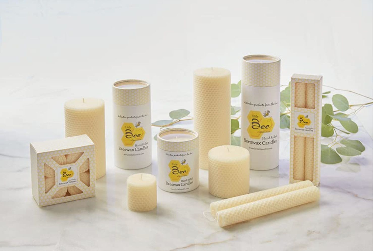 Hand Rolled Beeswax Candles