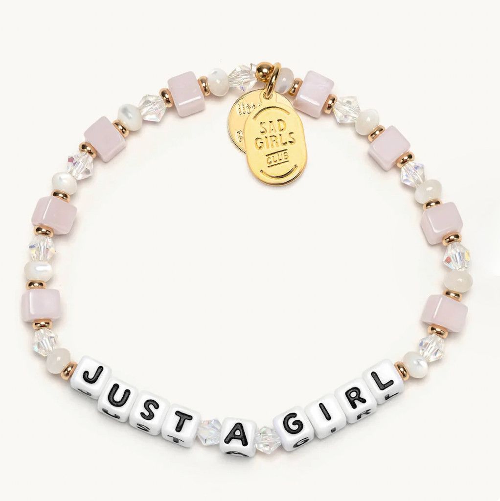 Sad Girls Club Little Words Project Bracelets, Style: Just A Girl