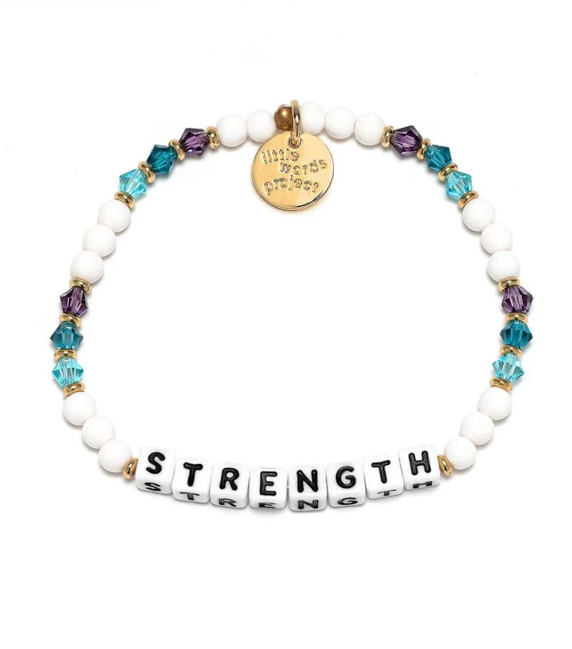 Strength Little Words Project Bracelet