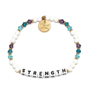 Strength Little Words Project Bracelet