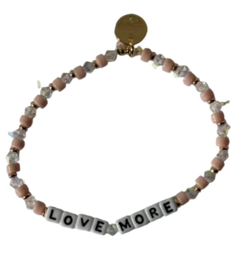 2024 Naturals Little Words Project Bracelets, Style Number: Love More, Size: Small/Medium