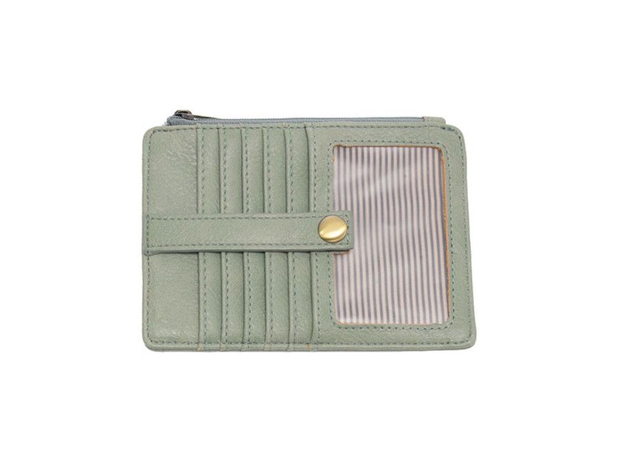 New Penny Mini Travel Wallet, Color: Dusty Sage