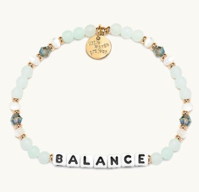 Balance  S/M Little Words Project Bracelet