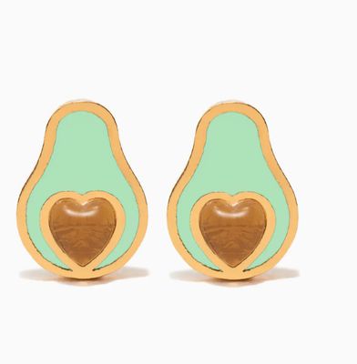 Avocado Gold Studs