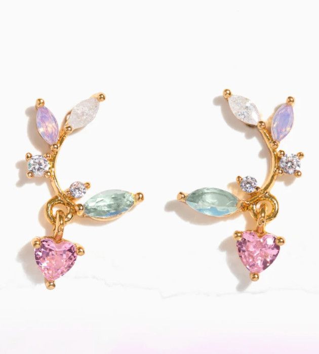 Love Blooms Gold Earrings