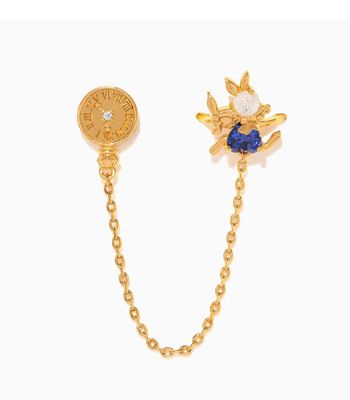 Disney Alice in Wonderland White Rabbit Earring and Cuff