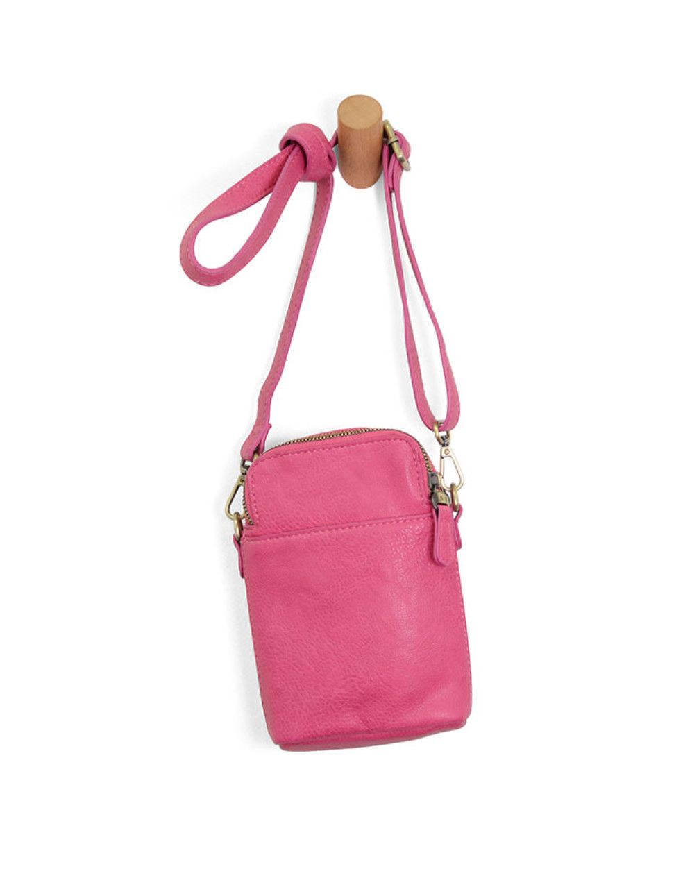 Jolene Crossbody Phone Bag, Color: Magenta