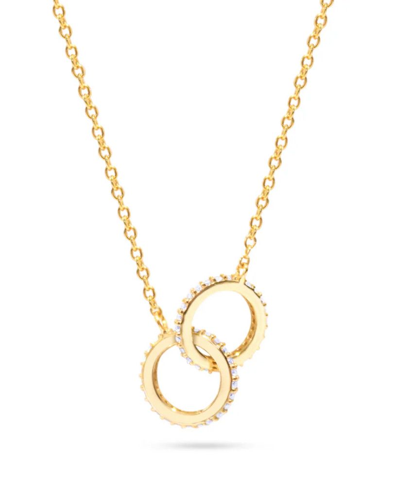 Pavé Mini Link Necklace