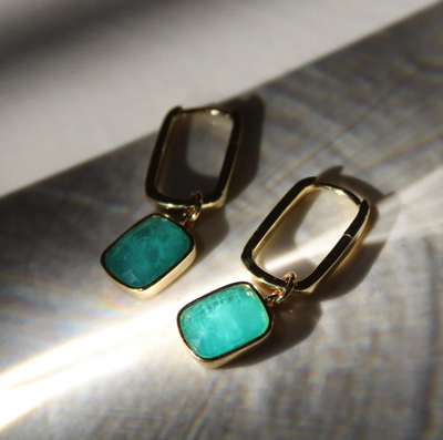 Luxe Cushion Hoops