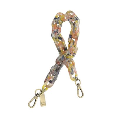 21&quot; Multi Lucite Custer Chain Strap