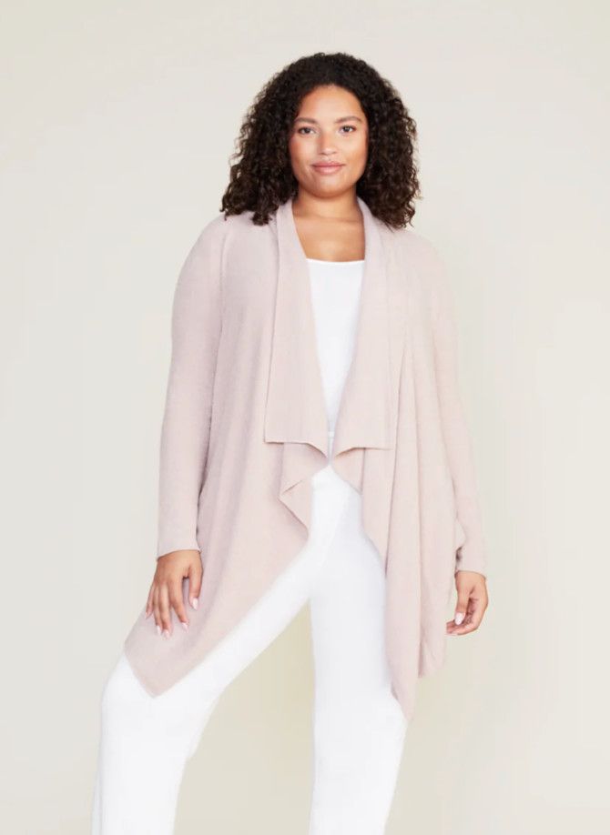 CozyChic Ultra Lite® Hi/lo Cardi Faded Rose