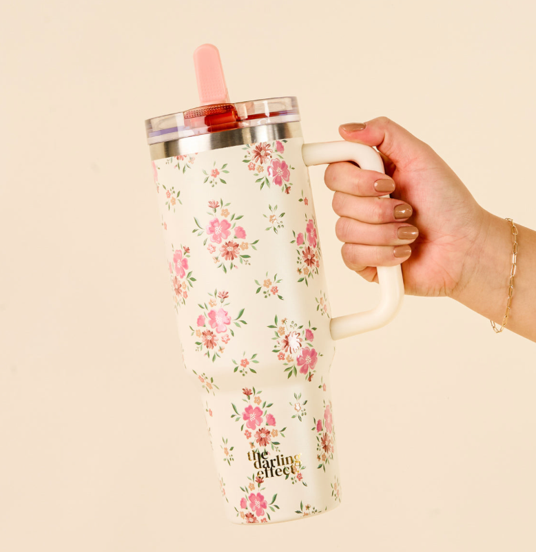 40 oz Lifestyle Flip Straw Tumblers