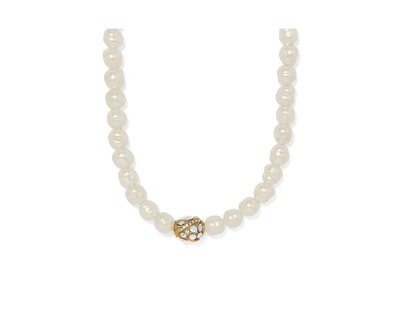 Trust Your Journey Pearl Necklace