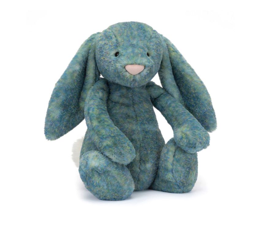 Bashful Luxe Azure Bunny, Size: Huge