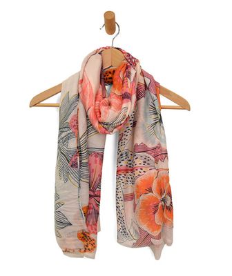 Tropical Botanical Scarf