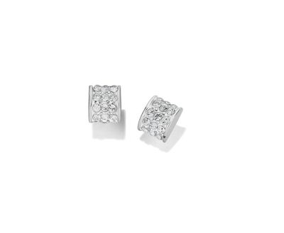 Meridian Post Earrings Silver