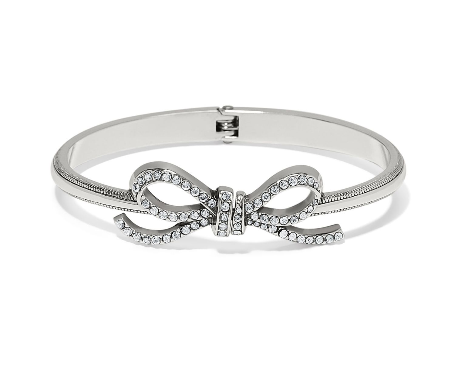 Illumina Bow Hinged Bangle