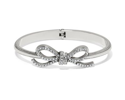 Illumina Bow Hinged Bangle
