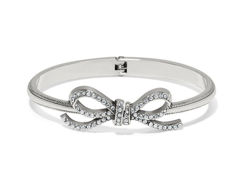 Illumina Bow Hinged Bangle