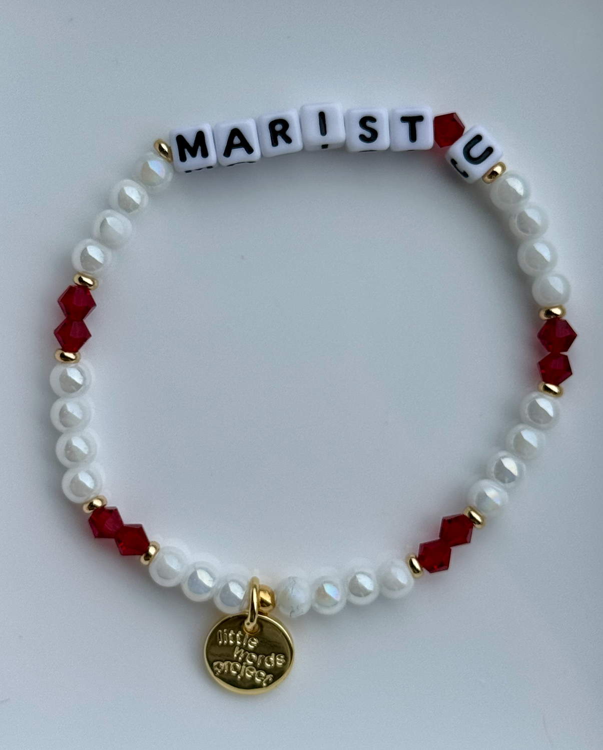 Marist U Little Words Project Bracelet