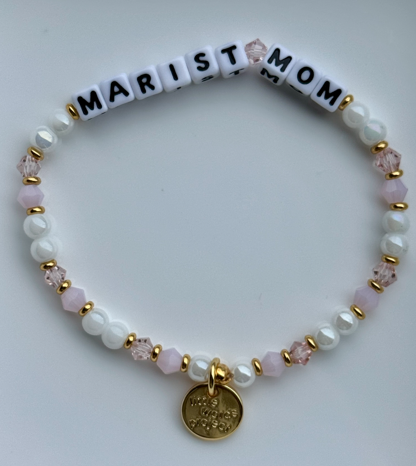 Marist Mom Little Words Project Bracelet