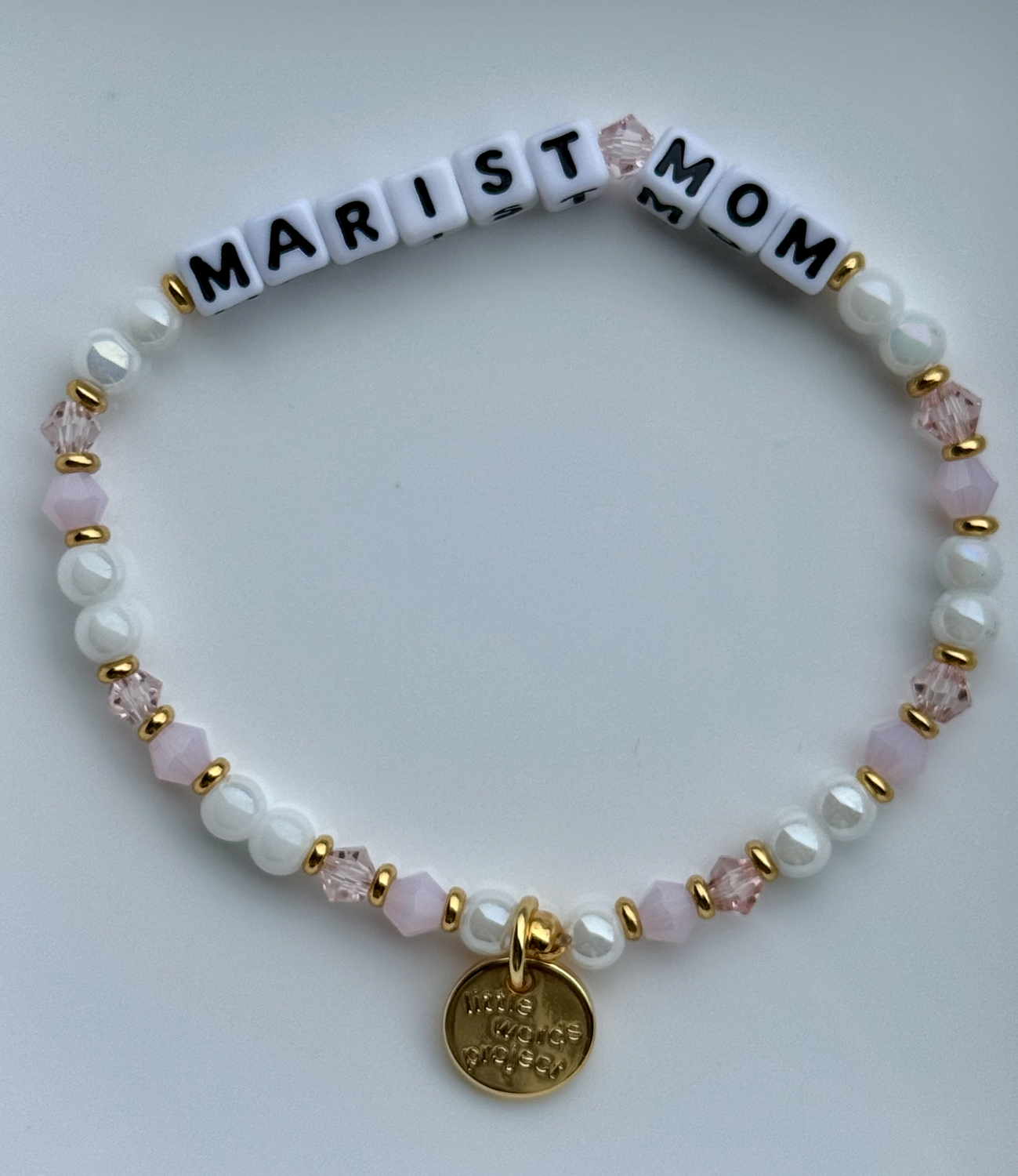 Marist Mom Little WordsProject Bracelet