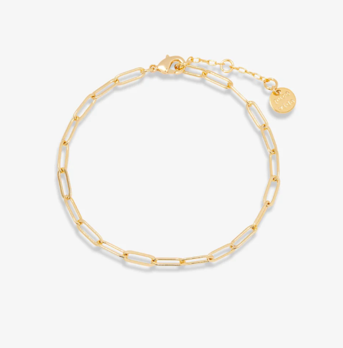 Paperclip Chain Anklet