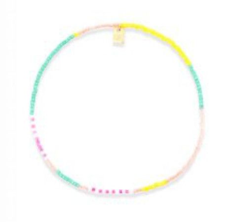 Multi Nova Seed Bead Stretch Anklet